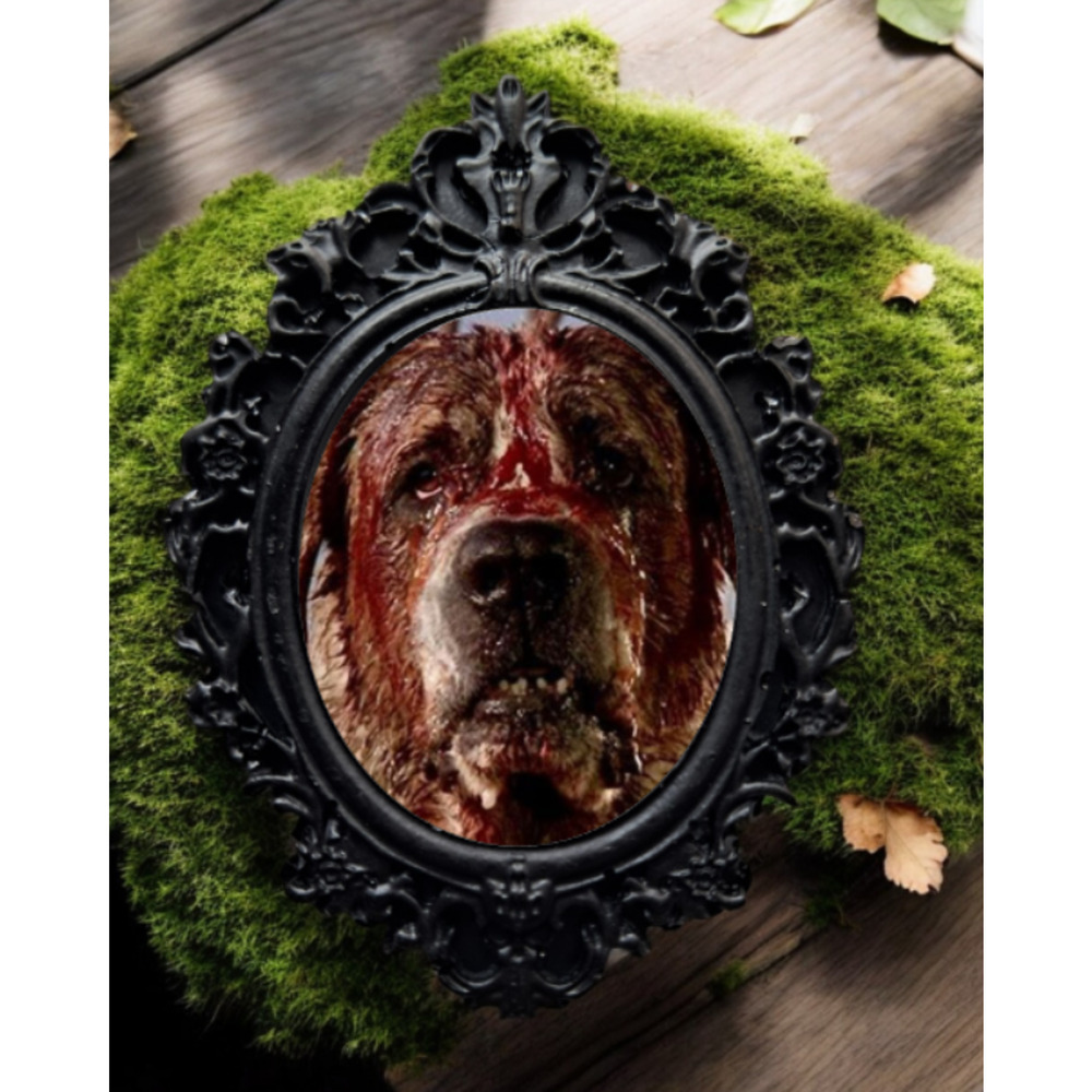 Cujo Horror Ornament Hellhound Devil Dog Stephen King Novel